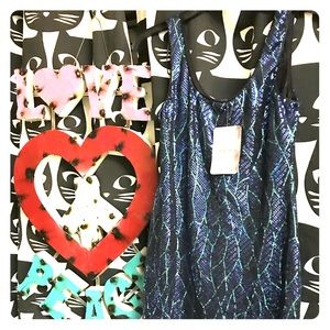 *5 for $25* NWT Lily Rose Blue Sequin Dress sz med